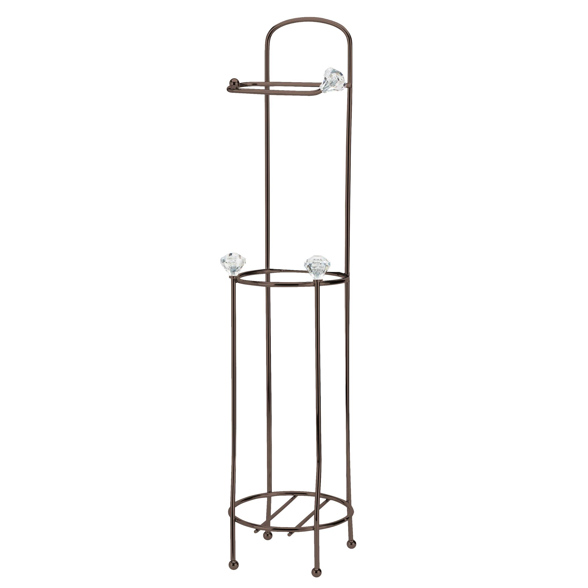 Bath Bliss Oil Rubbed Bronze Toilet Paper Organizer & Dispenser